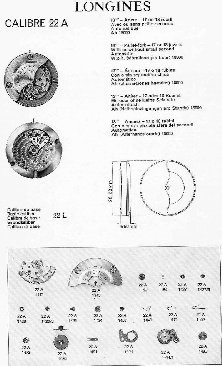 longines 22a