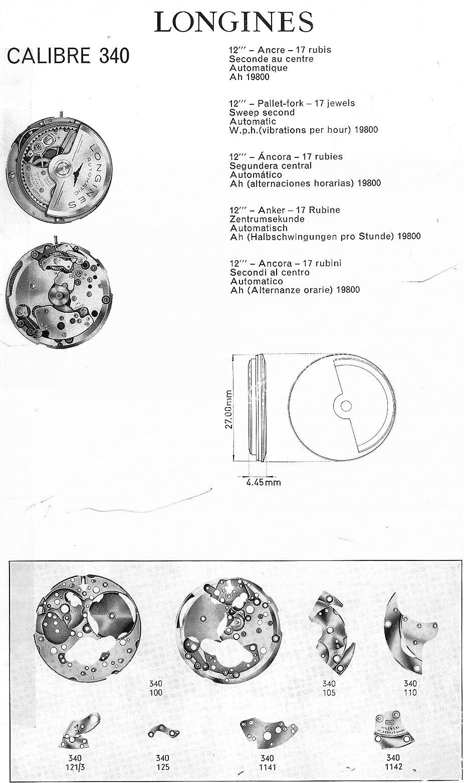 longines 340 movement