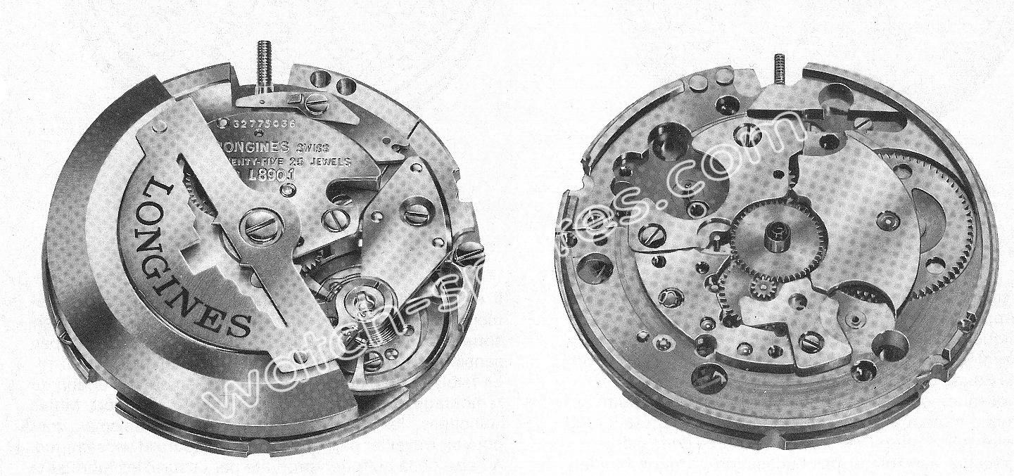 Longines L893-2 - watch-spares.com